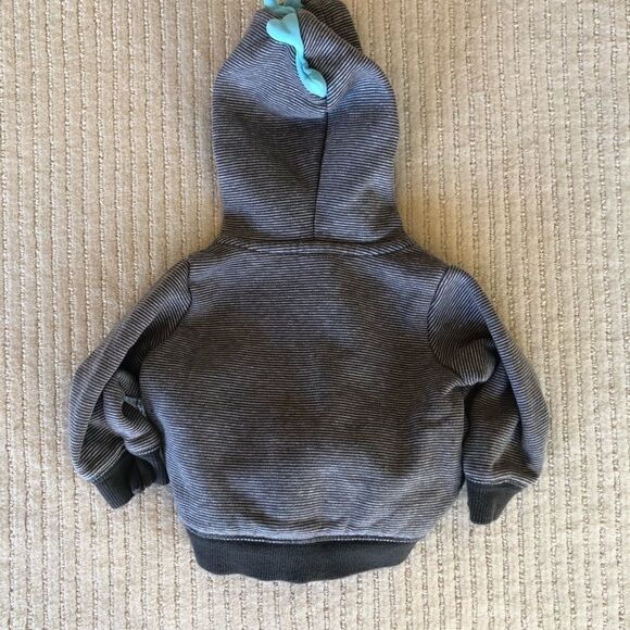Carters Dinosaur Zip-up Hoodie - Picture 5 of 5
